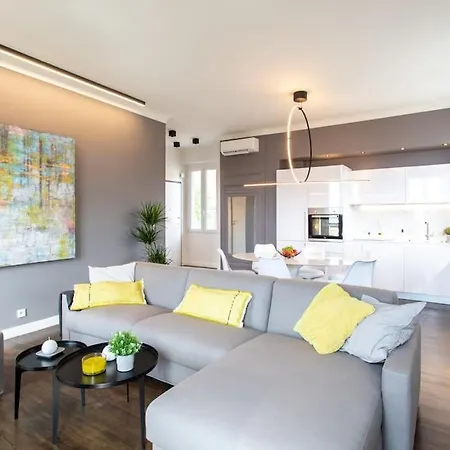 #24 Staywiz Us - Marie-claire Sea View Balcony Ac 5min Port Apartman *