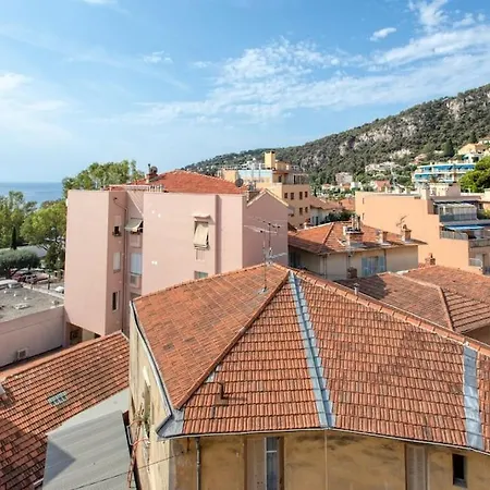 #24 Marie-claire Sea View/balcony/ac/5min Port Apartment Villefranche-sur-Mer